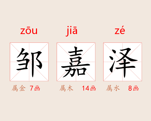 邹嘉泽