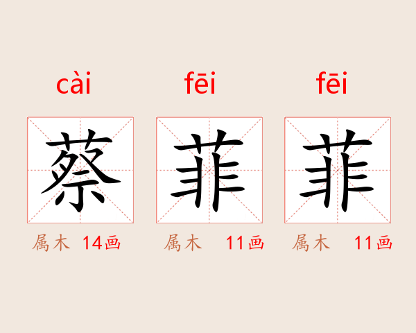 蔡菲菲