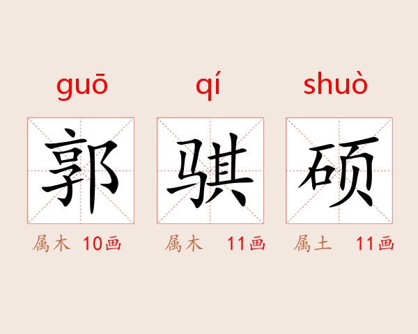 郭骐硕
