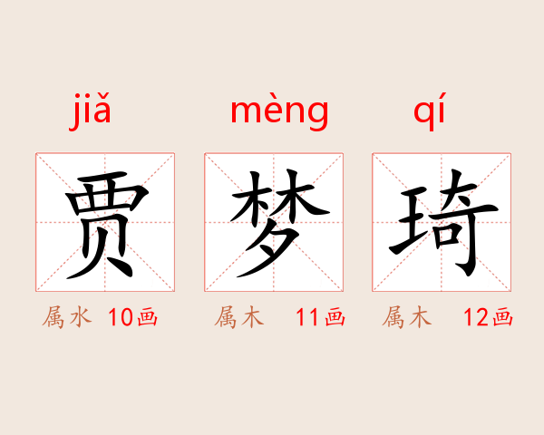 贾梦琦