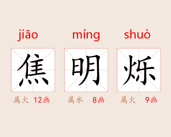 焦明烁