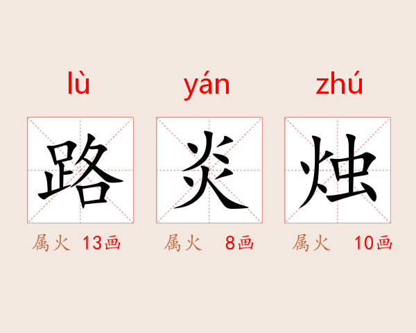 路炎烛