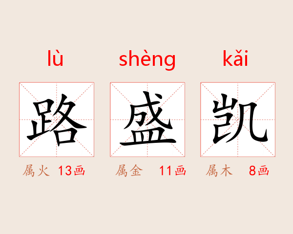 路盛凯
