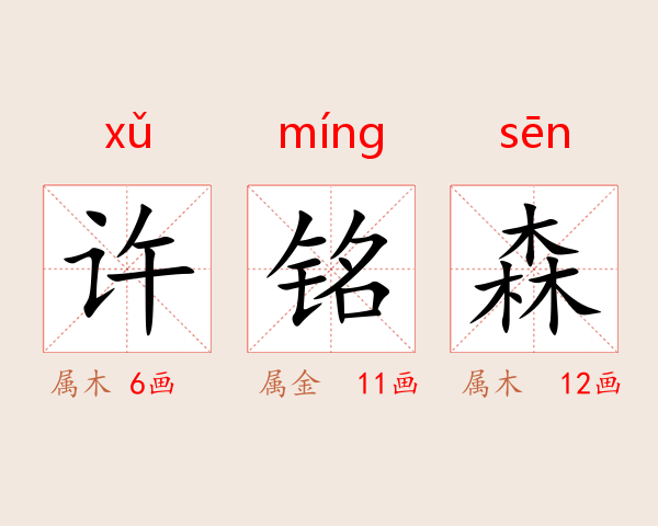 许铭森