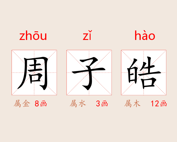 周子皓