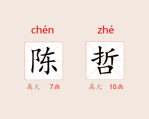 陈哲