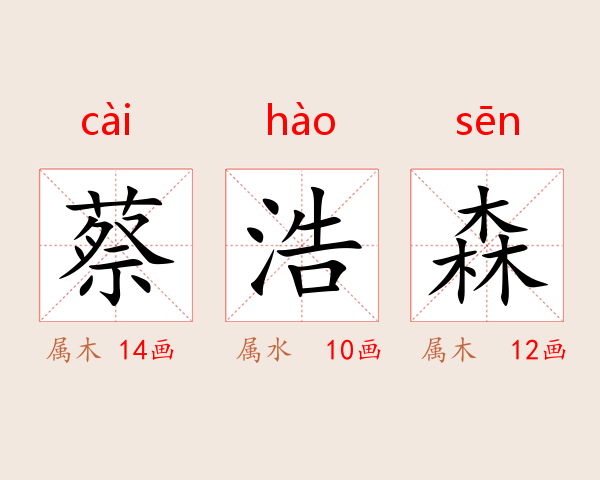 蔡浩森