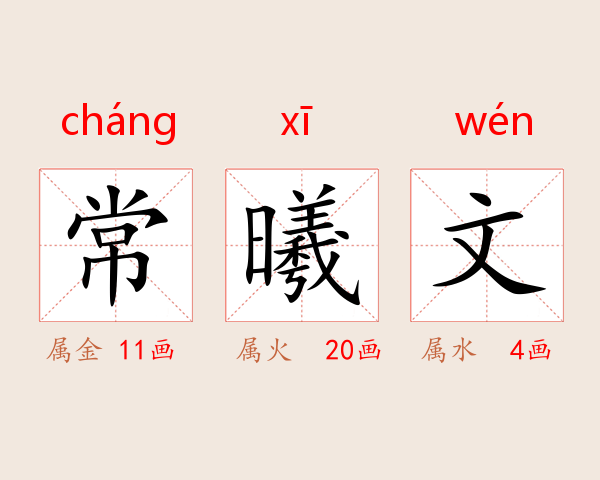 常曦文
