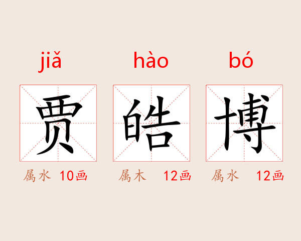 贾皓博