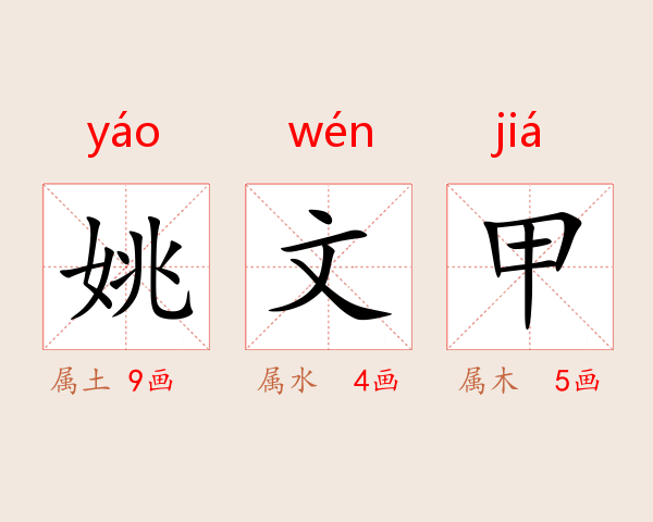 姚文甲