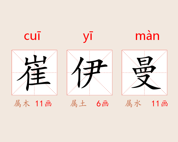 崔伊曼