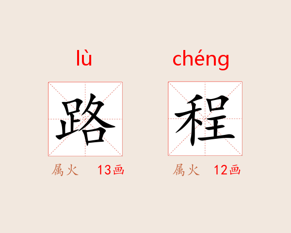 路程