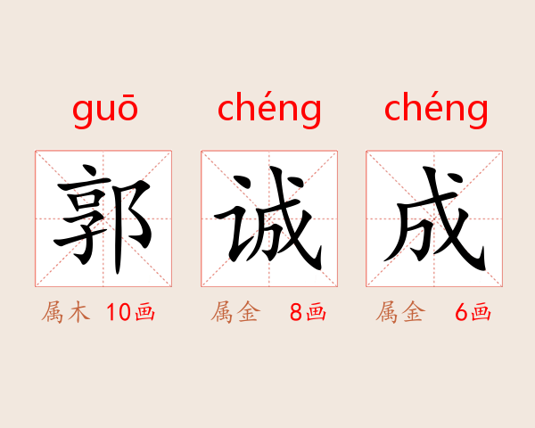 郭诚成