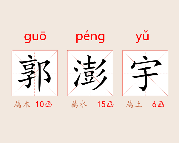 郭澎宇
