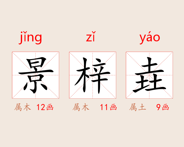 景梓垚