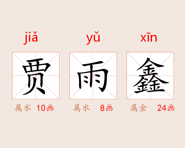 贾雨鑫