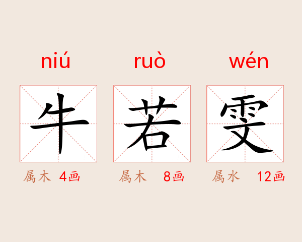 牛若雯