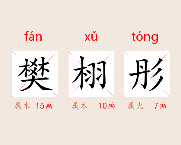 樊栩彤
