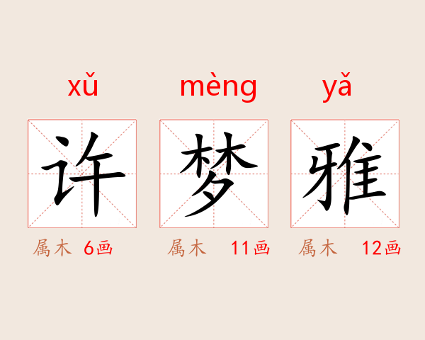 许梦雅