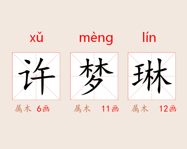 许梦琳
