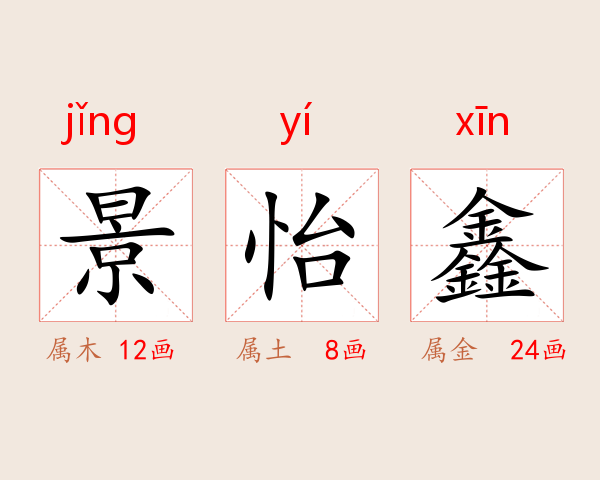 景怡鑫