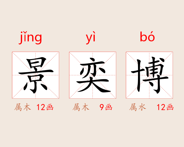 景奕博