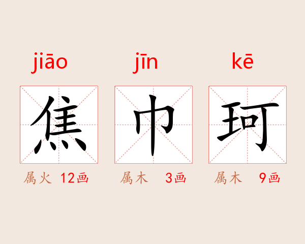 焦巾珂