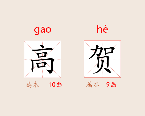 高贺