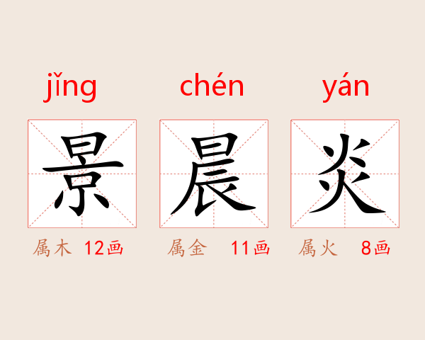 景晨炎