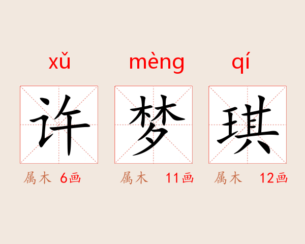 许梦琪
