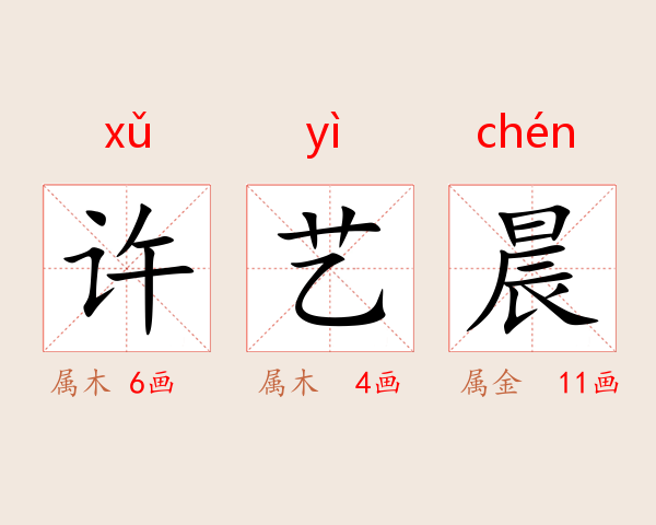 许艺晨