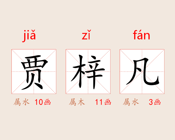 贾梓凡