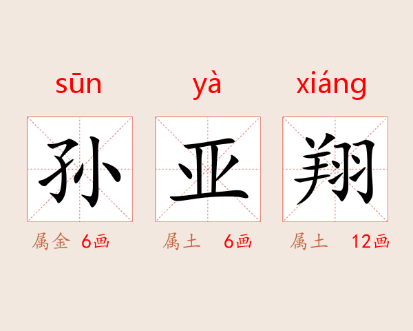 孙亚翔