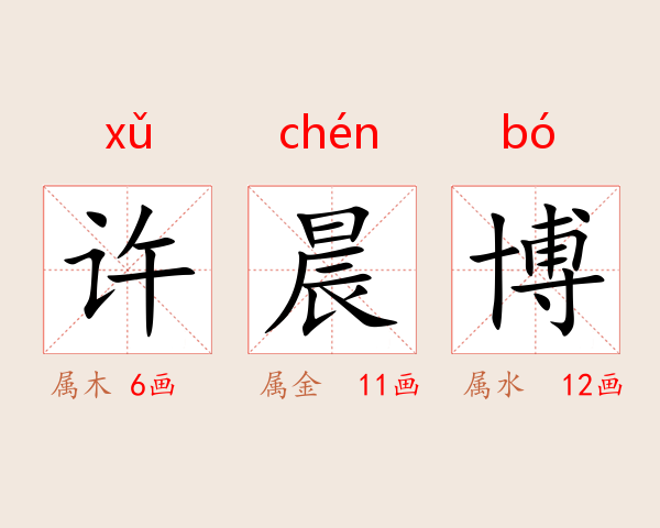 许晨博