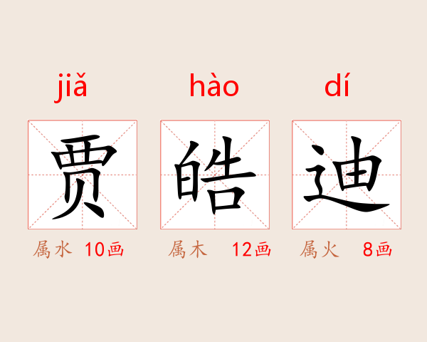 贾皓迪