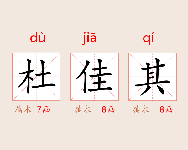 杜佳其