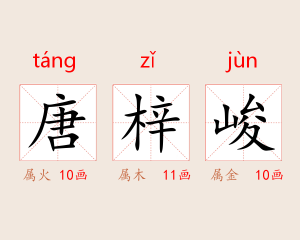唐梓峻