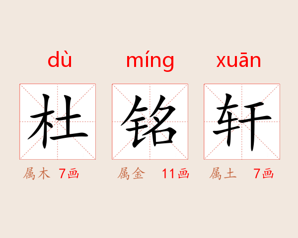 杜铭轩