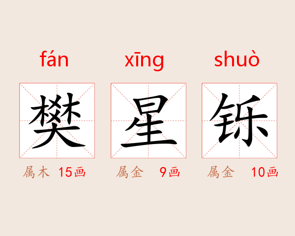 樊星铄