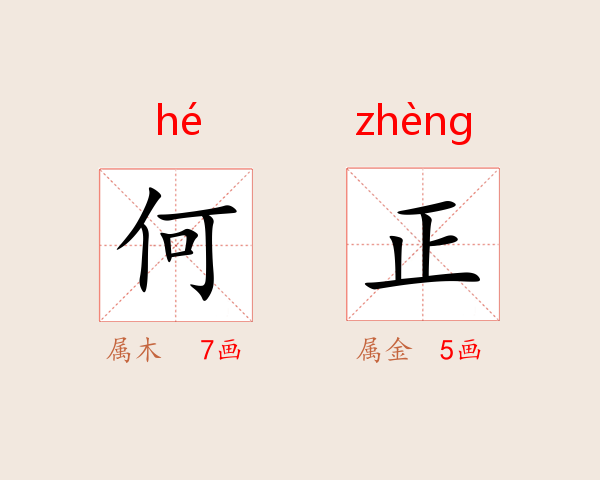 何正
