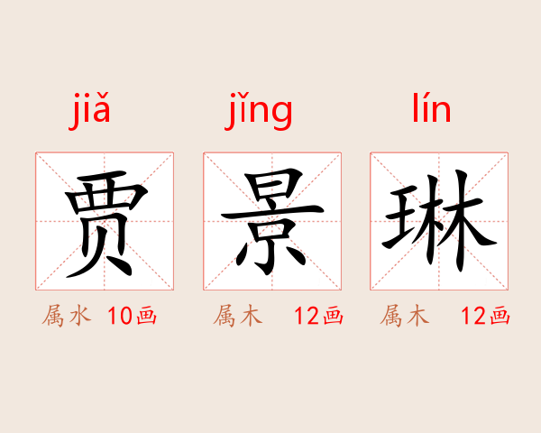 贾景琳