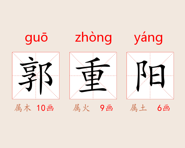 郭重阳