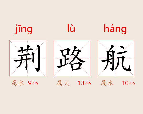 荆路航