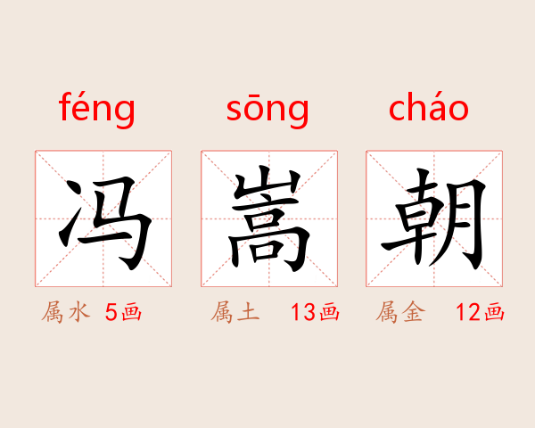 冯嵩朝