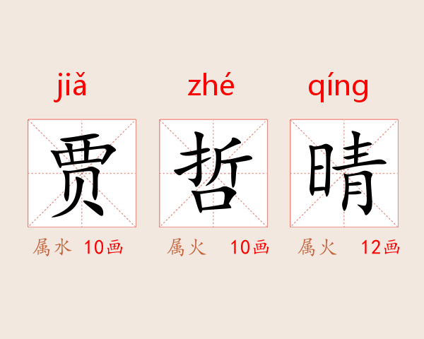 贾哲晴