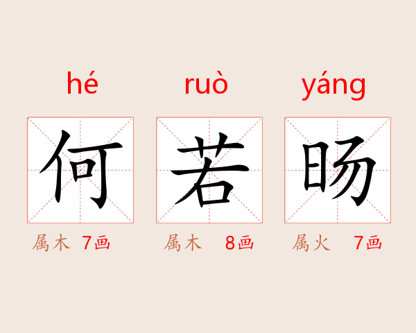 何若旸