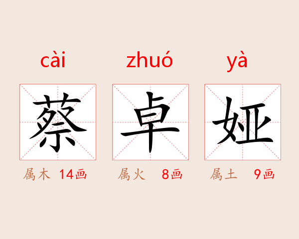 蔡卓娅