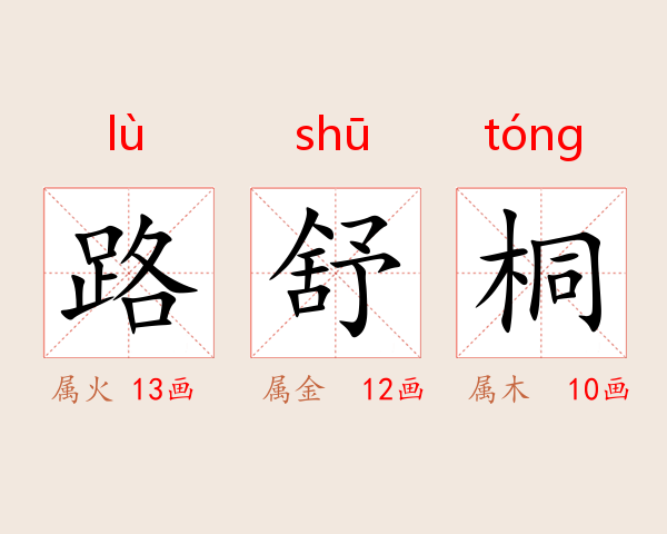 路舒桐