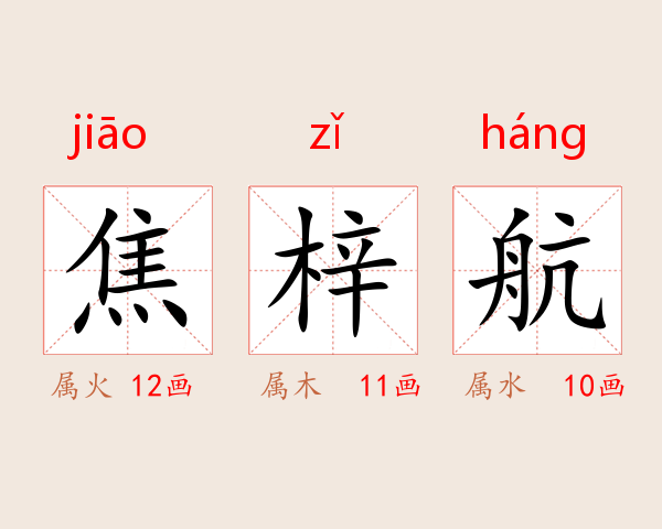 焦梓航