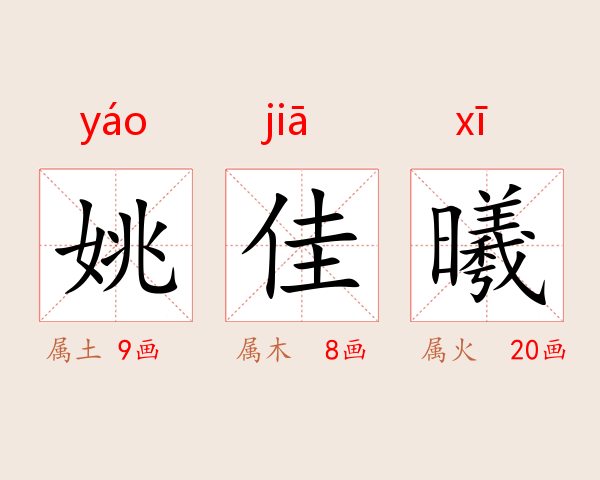 姚佳曦